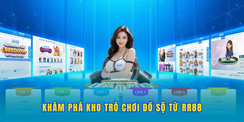 Khám phá kho trò chơi đồ sộ từ RR88